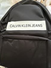 Image of BNWOT Calvin Klein Jeans Sport Essentials Black Campus Backpack