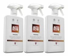 Image of 3x AutoGlym Magma 500ml - Iron Particle Remover for Wheels