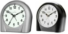 Image of Acctim Sweeper Smartlite® Alarm Clock in Silver and Black