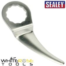 Image of Sealey Air Knife Blade - 50mm - Offset Curved