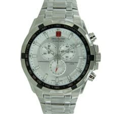 Image of Swiss Military Hanowa Men's Watch Chrono 06-5272.04.001 Stainless Steel
