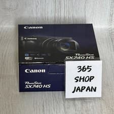 Image of Canon PowerShot SX740 HS Black Compact Digital Camera 20.3MP New