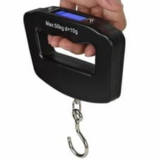 Image of 50kg Digital Luggage Scale Portable Travel Baggage Weight Hanging Hook LCD