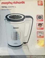 Image of Morphy Richards Total Control Soup Maker 501020 1.6L Great Condition