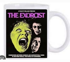 Image of The Exorcist horror Film coffee Mug New And Dishwasher Proof