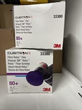 Image of 3M 33380 Fibre Roloc Disc grit 80+, 50mm 15 discs