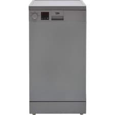 Image of Beko DVS04020S Dishwasher Slimline 45cm 10 Place Silver E