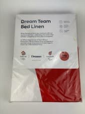 Image of Dreams Dream Team Bed Linen Team GB Paris 2024 King Size Cotton Duvet Set New