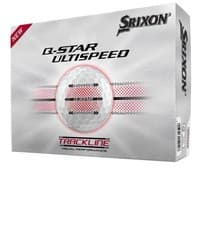 Image of SRIXON Q-STAR ULTISPEED TRACKLINE GOLF BALLS – WHITE