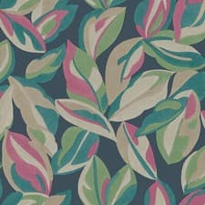 Image of Abstract Leaf Navy Wallpaper 13570 by Holden Decor