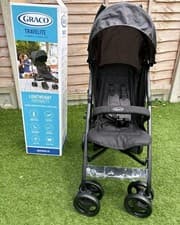 Image of Graco Travelite Compact Stroller/Pushchair Suitable for Birth to 15kg