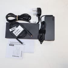Image of Lenovo ThinkPad USB-C Dock 40AY009-0UK + 90W PSU & Cable