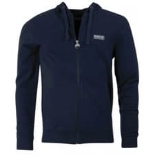 Image of Barbour International Essential Hoodie Navy- MOL0087NY39