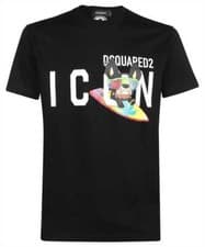 Image of Dsquared2 S79GC0064 S23009 Cyrus Cool Fit T-Shirt RRP £230
