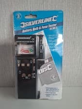 Image of Silverline Battery, Bulb & Fuse Tester 1.5V - 9V (633909)
