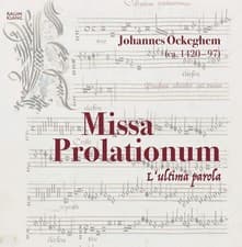 Image of Johannes Ockeghem Johannes Ockeghem: Missa Prolationum (CD) Album