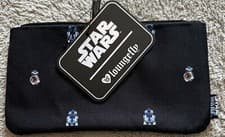 Image of Loungefly Disney Star Wars Pencil Case/Coins/Cosmetics Bag/Wallet/Pouch NEW R2D2