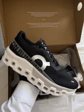 Image of On Running Cloudmonster Trainers Shoes - Black - Size UK 8 - NEW