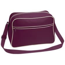 Image of Bagbase Retro Adjustable Shoulder Bag (18 Litres) (Pack of 2  BC4479