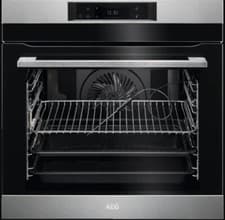 Image of AEG BPK748380M Single Oven Built In Multifunction with Pyrolytic Self Clean A119