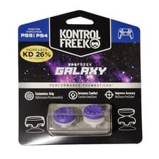 Image of KontrolFreek FPS Freek Galaxy Purple Performance Thumbsticks PS5 PS4 4-Prong