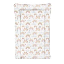 Image of Deluxe Universal Baby Waterproof Changing Mat - 46x73cm - Rainbows
