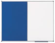 Image of Classic Combi Felt/Steel Noticeboard 900x600mm - 1902257