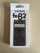 Image of Casio FX-82MS-2 Scientific Calculator, Battery Operated, Grey
