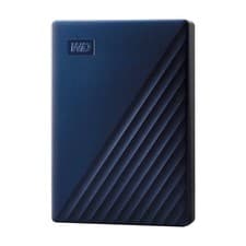 Image of Western Digital My Passport 6TB External Hard Drive Blue (WDBK6C0060BBL-WESN)