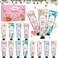 Image of Pack of 15 Mini Hand Cream Gift Set Christmas Small Gifts for Women Moisturisin