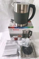 Image of Bosch TWK7S05GB DesignLine Stainless Steel Cordless Electric Kettle 1.7L