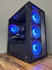 Image of Gaming PC RTX 3050 Ryzen 5 5500 16GB RAM 1TB NVMe SSD WiFi & BT VR Ready Win 11