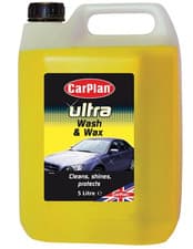 Image of CarPlan Ultra Wax & Wash Car Shampoo, 5 L Free Remove Dirt Free UK Delivery