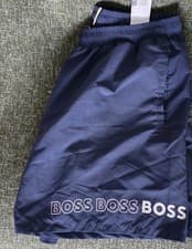 Image of Hugo Boss Dolphin Swim Shorts Blue Men's XXL RRP £ 60 #AA332