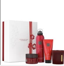 Image of RITUALS RITUAL OF AYURVEDA SWEET ALMOND & INDIAN ROSE SET. New Sealed Authentic