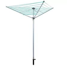 Image of Our House 3 Arm Rotary Airer Dryer 26M Drying Space