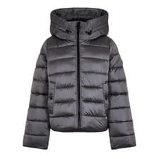 Image of RRP £199 womens BARBOUR fibre down quilted jacket hooded size uk 12 eu 38 j.