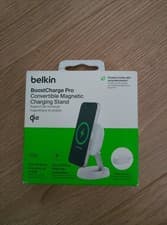 Image of Belkin Boost Charge Pro 15W MagSafe Wireless Charger Stand White