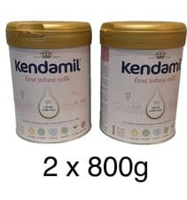 Image of Kendamil First Infant Milk - Stage 1 from Birth Whole Milk Formula 2 x 800g