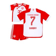Image of 2023-2024 Bayern Munich Home Baby Kit (Gnabry 7)