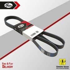 Image of FOR RENAULT CLIO THALIA TWINGO DACIA LOGAN SANDERO 1.2 V-Ribbed Belts  Gates