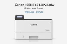 Image of Canon i-SENSYS LBP233dw Mono Laser Printer Wireless Duplex Office Printer