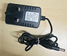 Image of AC/DC Power Supply  Adaptor - 15V 2A - Model 1520 - UK PLug - 5.5mmx2.5mm