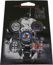 Image of The Who Quadrophenia pack of 5 round pin badges