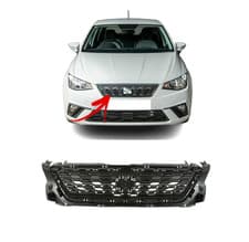 Image of FOR SEAT IBIZA 2018 - 2021 NEW FRONT BUMPER CENTER GRILLE 6F08536549B9