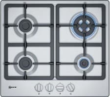 Image of Neff T26BB59N0 N50 60cm Built-In Gas Hob 4 Burner Stainless Steel NEW