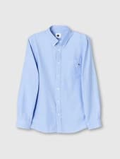 Image of Pretty Green Icon Oxford Shirt Large Light Blue RRP £85