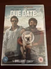 Image of Due Date DVD Robert Downey Jr. 2011 Brand New & Factory Sealed