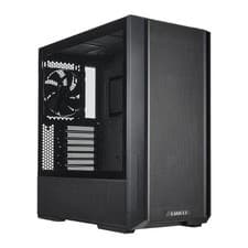 Image of Lian Li LANCOOL 216, Black, Mid Tower Chassis, Tempered Glass Window, 2x 160mm F