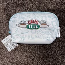Image of BNWT FRIENDS THE TELEVISION SERIES CENTRAL PERK PENCIL CASE/MAKE UP BAG